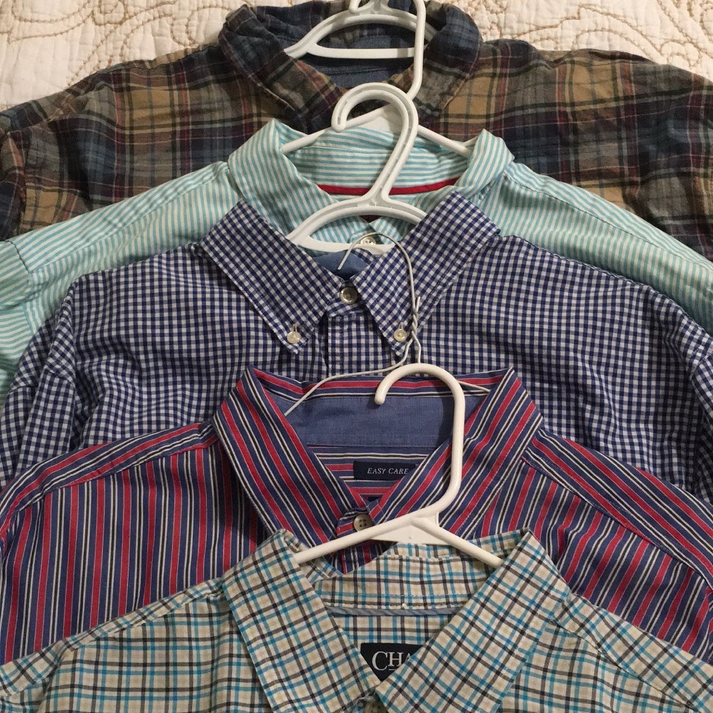 Lot of XL button down shirts